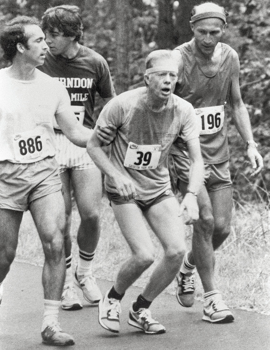 Carter’s collapse during a 10K led one expert to posit that running was worse than heroin.undefined